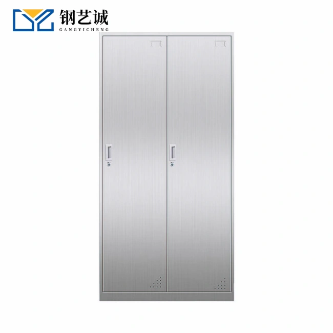 Stainless Steel Full-Door Wardrobe Locker